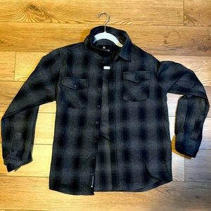 Black and Grey Flannel